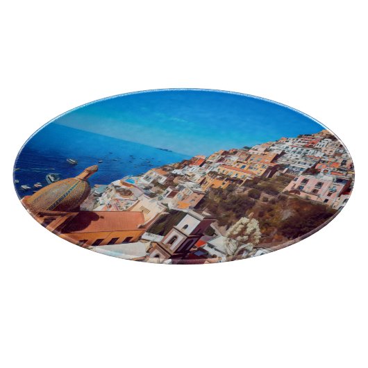 ldp POSITANO - Amalfi Coast - Panorama Snijplank (Hoek)
