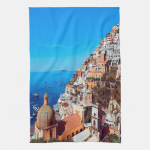 ldp POSITANO - Amalfi Coast - Panorama Theedoek