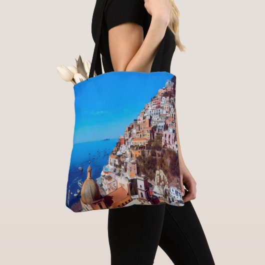 ldp POSITANO - Amalfi Coast - Panorama Tote Bag (Dichtbij)