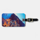 ldp POSITANO Amalfi Coast - zonsondergang door hot Bagagelabel (Voorkant horizontaal)