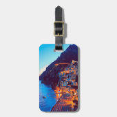 ldp POSITANO Amalfi Coast - zonsondergang door hot Bagagelabel (Voorkant verticaal)
