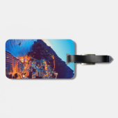 ldp POSITANO Amalfi Coast - zonsondergang door hot Bagagelabel (Achterkant horizontaal)