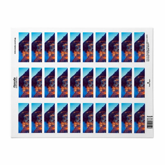 ldp POSITANO Amalfi Coast - zonsondergang door Hot Etiket (Full Sheet)