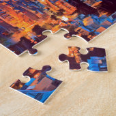 ldp POSITANO Amalfi Coast - zonsondergang door Hot Legpuzzel (Zijkant)