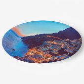 ldp POSITANO Amalfi Coast - zonsondergang door Hot Papieren Bordje (Gekanteld)