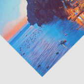 ldp POSITANO Amalfi Coast - zonsondergang door Hot Tissuepapier (Detail)