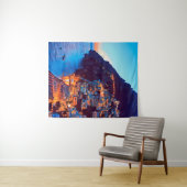 ldp POSITANO Amalfi Coast - zonsondergang door Hot Wandkleed (In Situ (horizontaal))