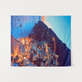 ldp POSITANO Amalfi Coast - zonsondergang door Hot Wandkleed (Voorkant (horizontaal))