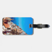 ldp POSITANO - kust van Amalfi - Panorama Bagagelabel (Achterkant horizontaal)