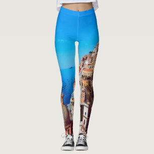 ldp POSITANO - kust van Amalfi - Panorama Leggings