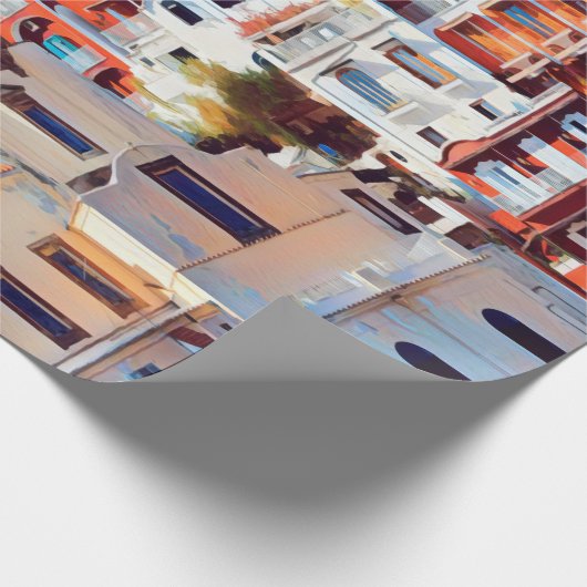 ldp POSITANO - stad - kerk Santa Maria Assunta - Cadeaupapier (Hoek)