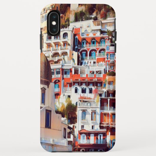 ldp POSITANO - stad - kerk Santa Maria Assunta - Case-Mate iPhone Case (Achterkant)
