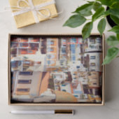 ldp POSITANO - stad - kerk Santa Maria Assunta - Tissuepapier (Geschenk)