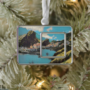 ldp QUINTA DO LORDE - Madeira - Verzilverd Omlijst Ornament