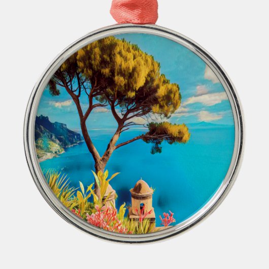 ldp RAVELLO - De tuin van Villa Rufolo Metalen Ornament (Voorkant)