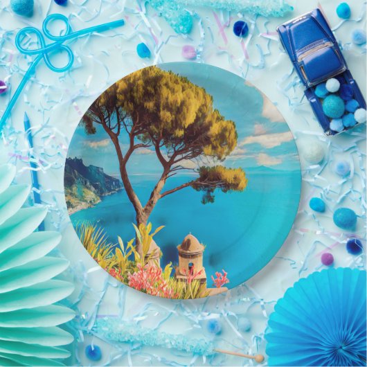 ldp RAVELLO - De tuin van Villa Rufolo Papieren Bordje (Feest)