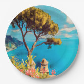 ldp RAVELLO - De tuin van Villa Rufolo Papieren Bordje (Voorkant)