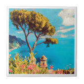 ldp RAVELLO - De tuin van Villa Rufolo Tegeltje (Voorkant)