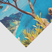 ldp RAVELLO - De tuin van Villa Rufolo Tissuepapier (Detail)