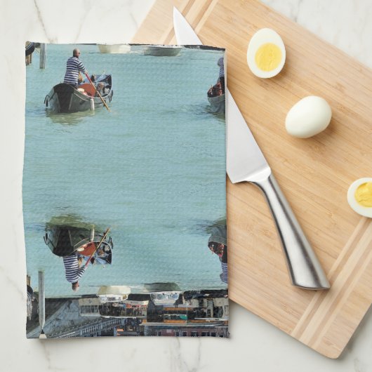 ldp RIALTO BRIDGE - Venetië - Canal Grande Theedoek (Quarter Fold)