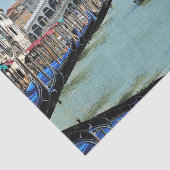 ldp RIALTO BRIDGE - Venetië - Canal Grande Tissuepapier (Detail)