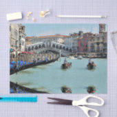 ldp RIALTO BRIDGE - Venetië - Canal Grande Tissuepapier (Craft)