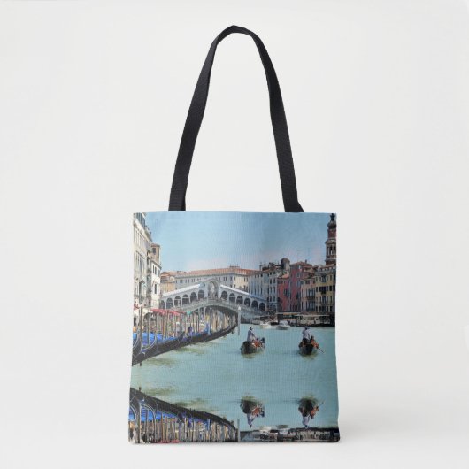 ldp RIALTO BRIDGE - Venetië - Canal Grande Tote Bag (Voorkant)