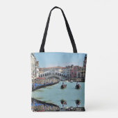 ldp RIALTO BRIDGE - Venetië - Canal Grande Tote Bag (Achterkant)