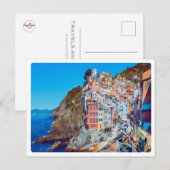 ldp RIOMAGGIORE - Cinque Terre - Briefkaart (Voorkant / Achterkant)
