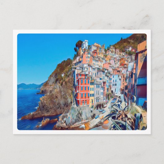 ldp RIOMAGGIORE - Cinque Terre - Briefkaart (Voorkant)