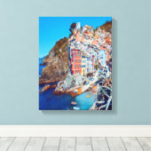 ldp RIOMAGGIORE - Cinque Terre - Canvas Afdruk (Insitu (Houten vloer))