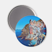 ldp RIOMAGGIORE - Cinque Terre - Magneet (Voorkant / Achterkant)