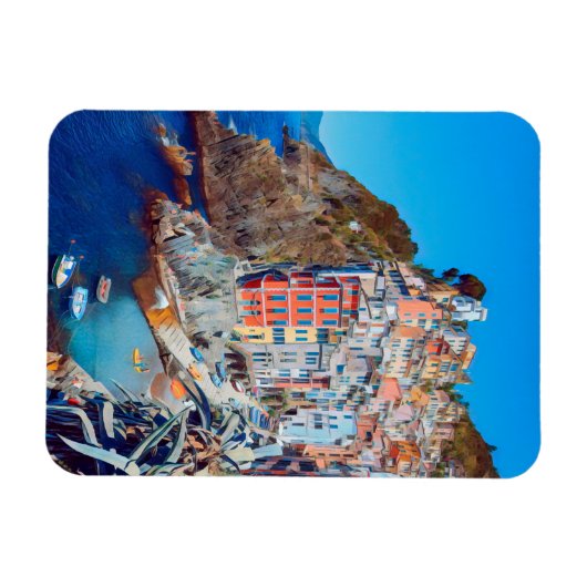 ldp RIOMAGGIORE - Cinque Terre - Magneet (Horizontaal)
