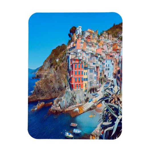ldp RIOMAGGIORE - Cinque Terre - Magneet (Verticaal)