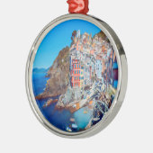ldp RIOMAGGIORE - Cinque Terre - Metalen Ornament (Links)
