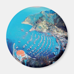 ldp SANTA CATALINA Island - California - harbour Magneet