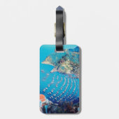 ldp SANTA CATALINA Island - Californië - haven Bagagelabel (Achterkant verticaal)