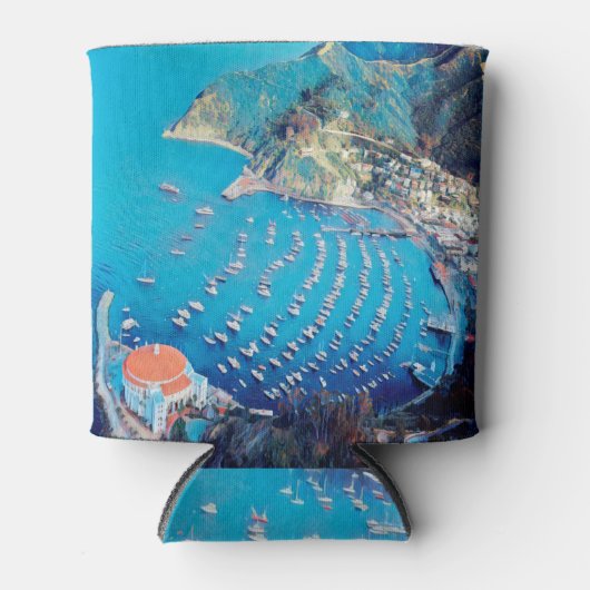 ldp SANTA CATALINA Island - Californië - haven Blikjeskoeler (Voorkant)