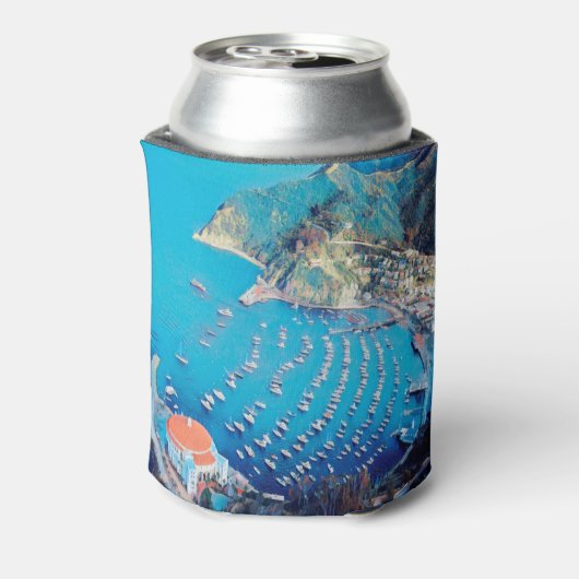 ldp SANTA CATALINA Island - Californië - haven Blikjeskoeler (Blikje Achterkant)