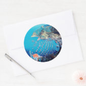 ldp SANTA CATALINA Island - Californië - haven Ronde Sticker (Envelop)