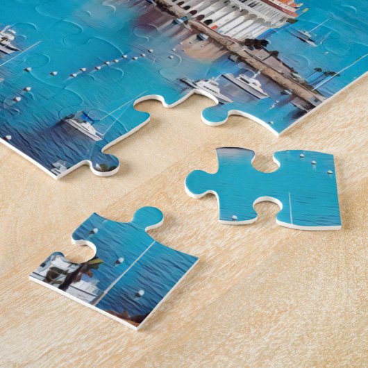 ldp SANTA CATALINA ISLAND - haven - Legpuzzel (Zijkant)