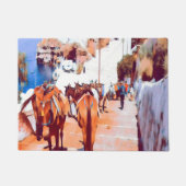 ldp SANTORINI - Donkey trail - Fira - Deurmat (Voorkant)