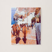 ldp SANTORINI - Donkey trail - Fira - Legpuzzel (Verticaal)