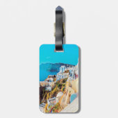 ldp SANTORINI - panorama - Bagagelabel (Achterkant verticaal)