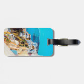 ldp SANTORINI - panorama - Bagagelabel (Achterkant horizontaal)