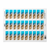 ldp SANTORINI - panorama - Etiket (Full Sheet)