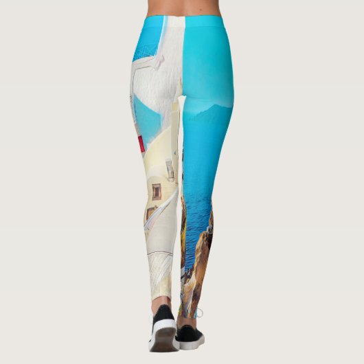 ldp SANTORINI - panorama - Leggings (Achterkant)