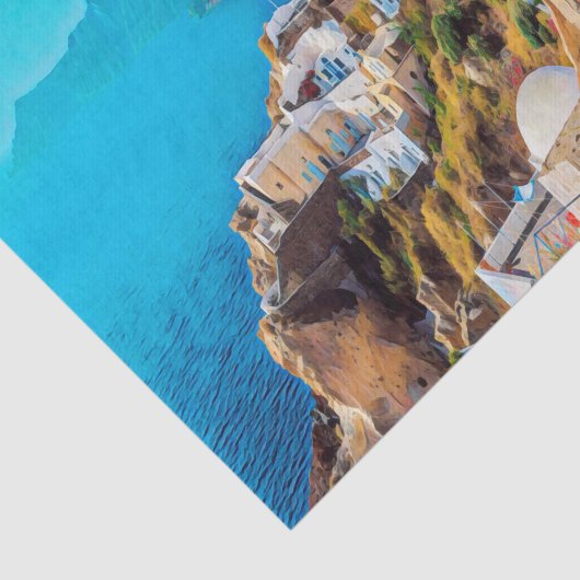 ldp SANTORINI - panorama - Tissuepapier (Detail)