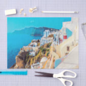 ldp SANTORINI - panorama - Tissuepapier (Craft)
