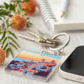 ldp SANTORINI - panorama - van nacht - Sleutelhanger (Voorkant Rechts)